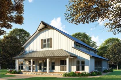 lowcountry simple farmhouse homes porch functional architecture country carolina plan south theplancollection southern plans transitional 2787 sq ft covered elegant