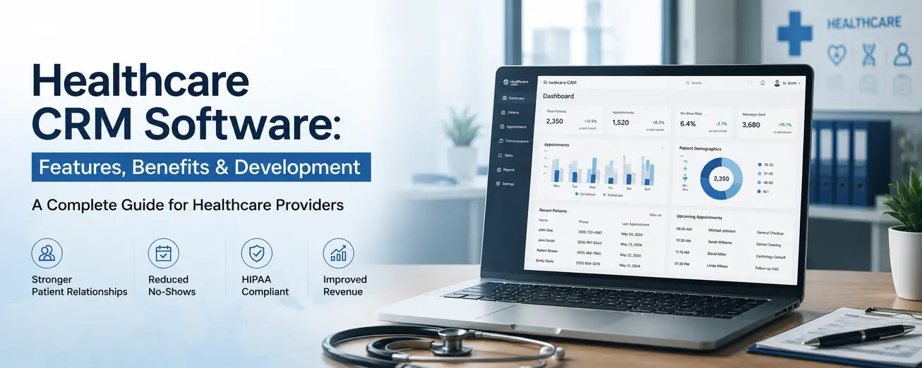 Healthcare CRM Software Features, Benefits & Development