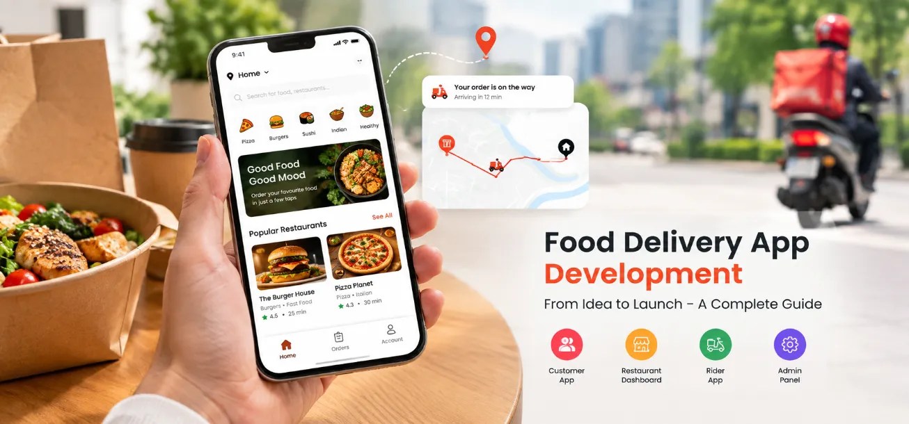 On-Demand Food Delivery App Development: A Comprehensive Guide