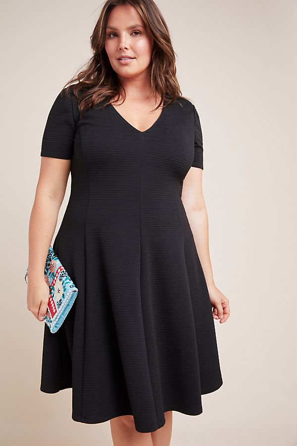 basic black dress plus size