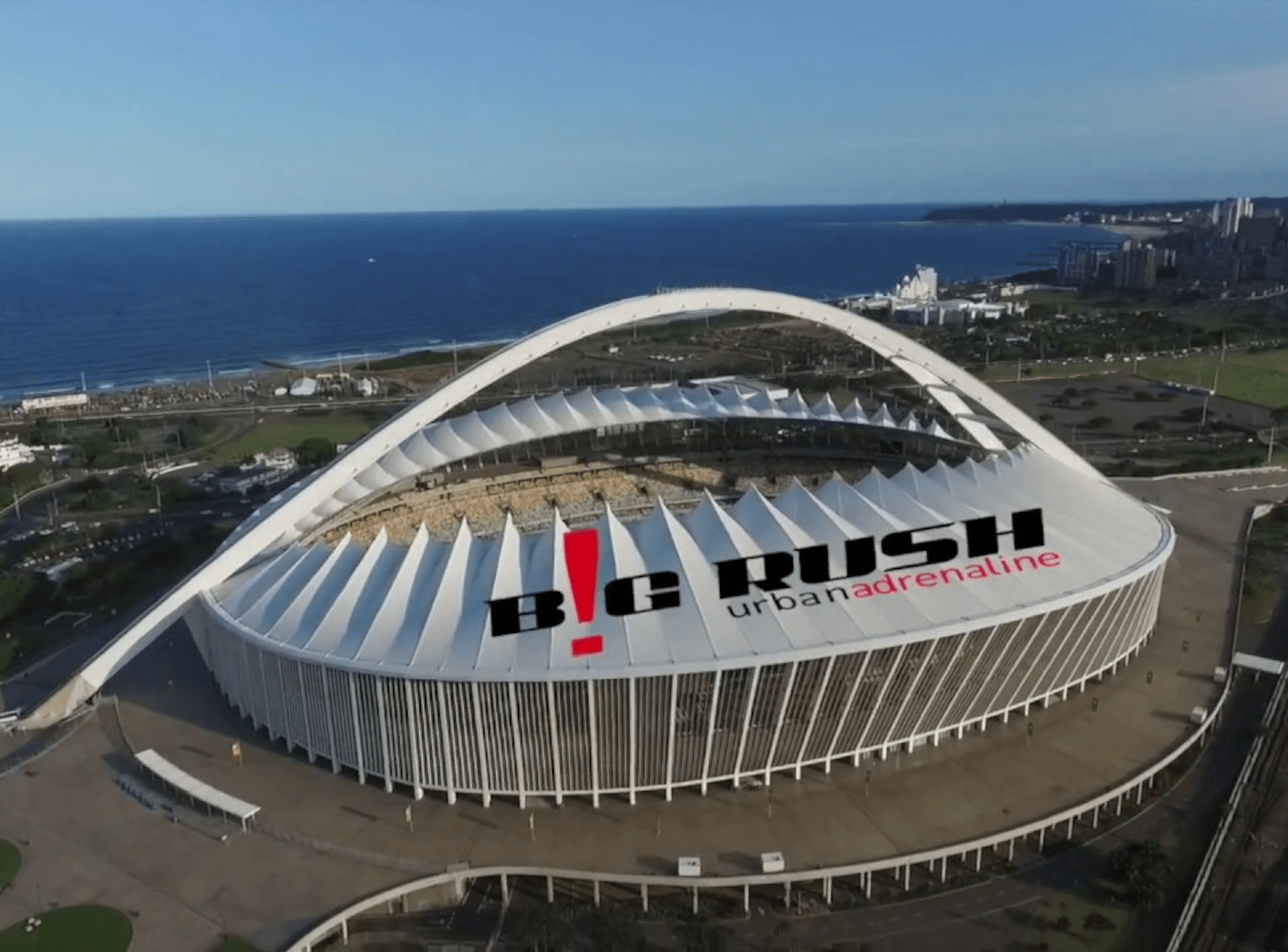 The magnificent Moses Mabhida Stadium