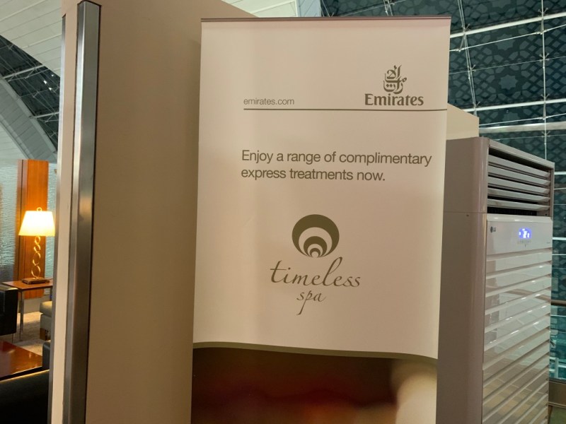 Emirates First Class Lounge