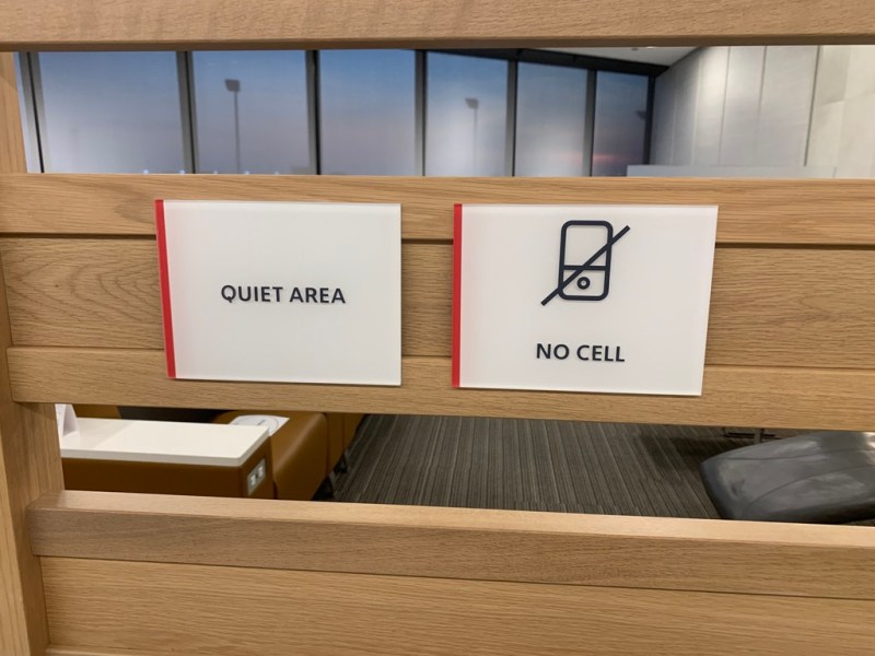 Admirals Club ORD Quiet Area