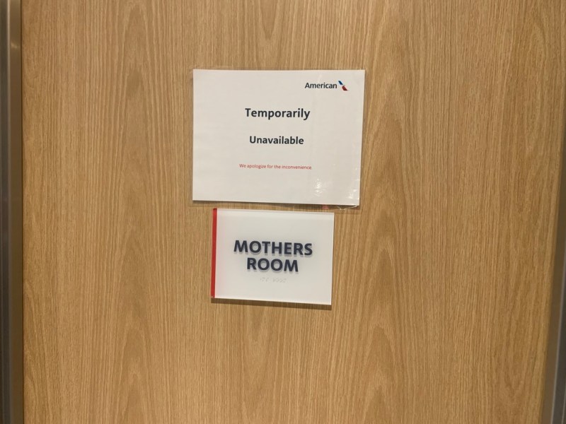 Admirals Club O'Hare Mother's Room