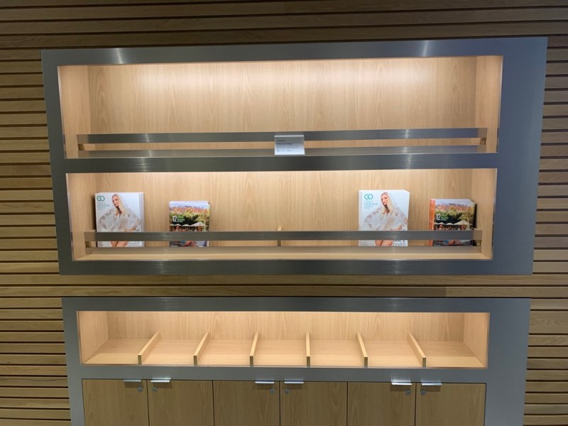 Lounge Magazine Display