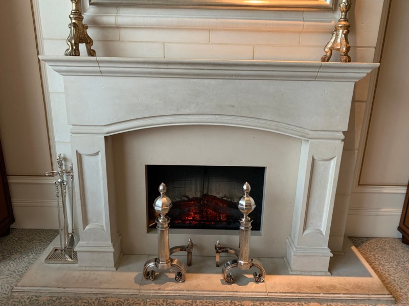 Fireplace at The St Regis Atlanta