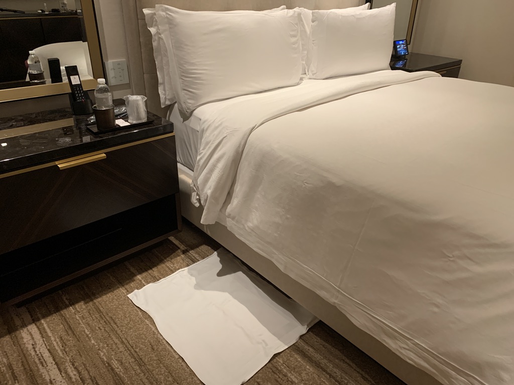 Turndown service at the St. Regis Atlanta