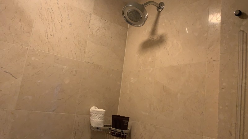 walk in shower