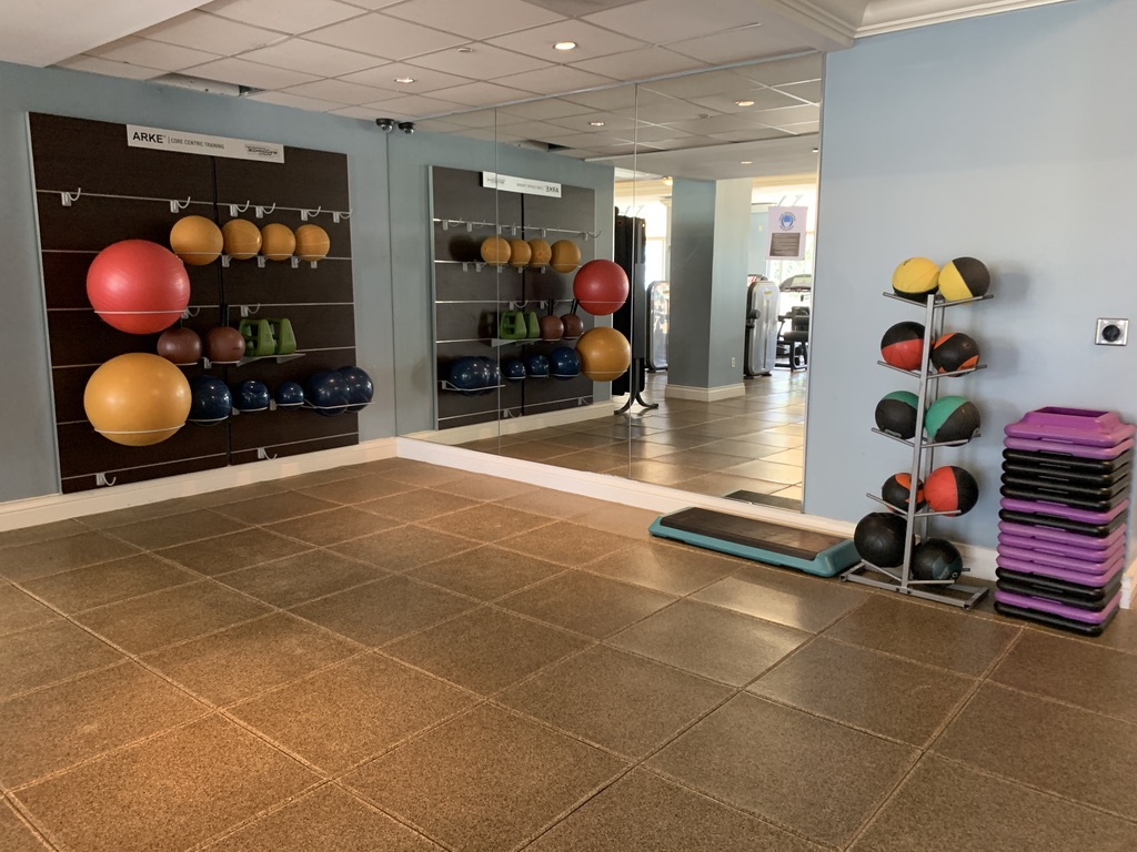 Gym at the Ritz Key Biscayne