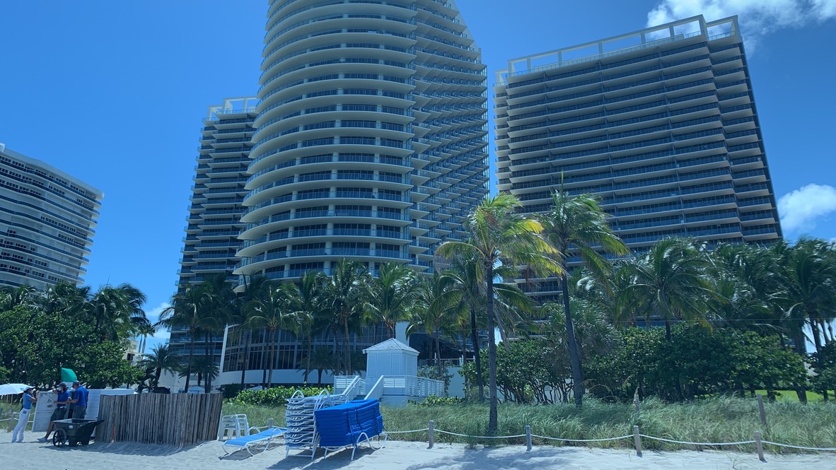 Hotel Exterior from the beach