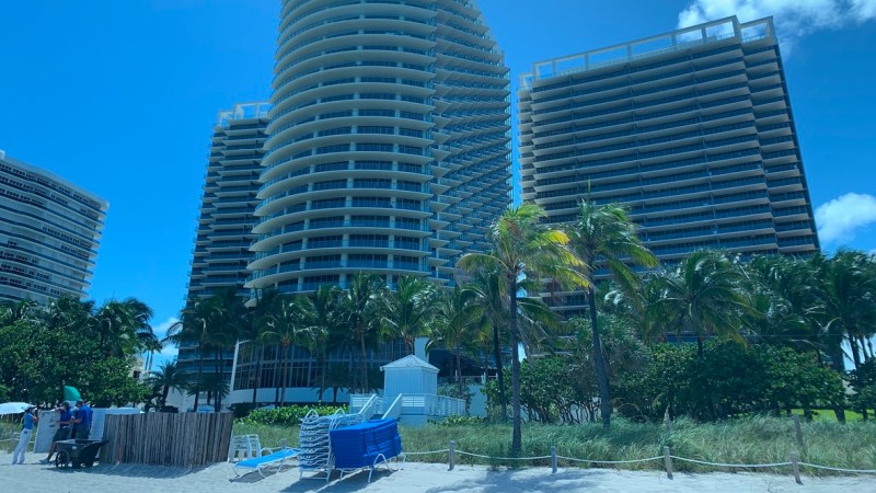 Hotel Exterior from the beach