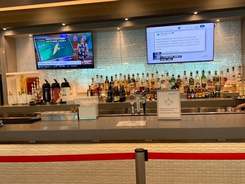 Bar area
