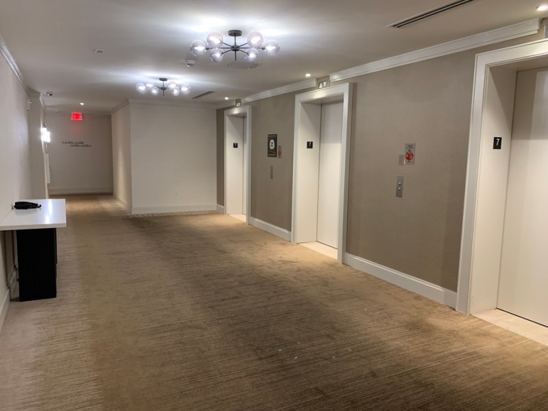 Elevator landing