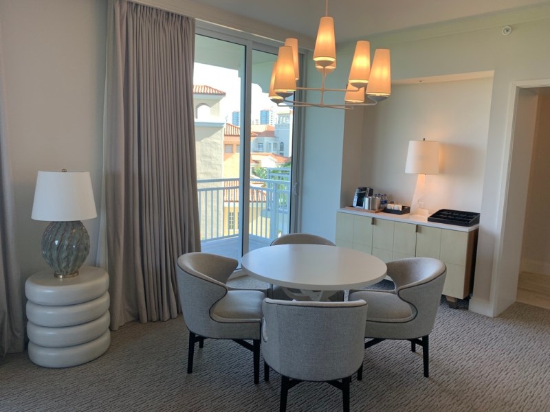 Dining area