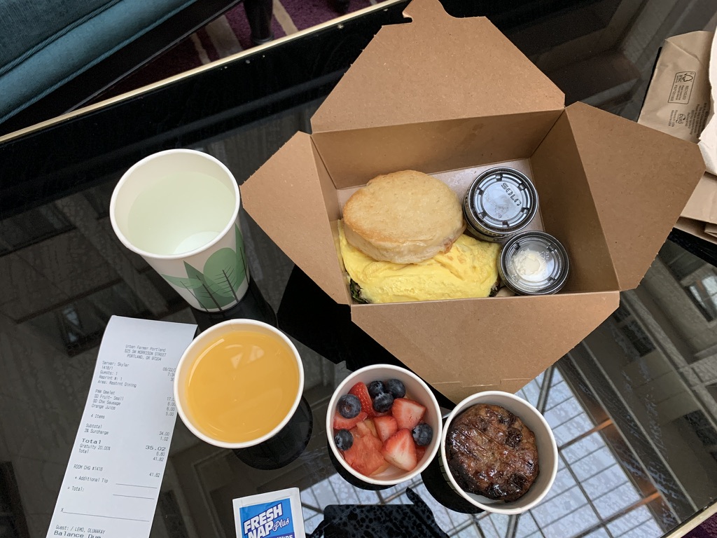 The Nines, Breakfast at Urban Farmers