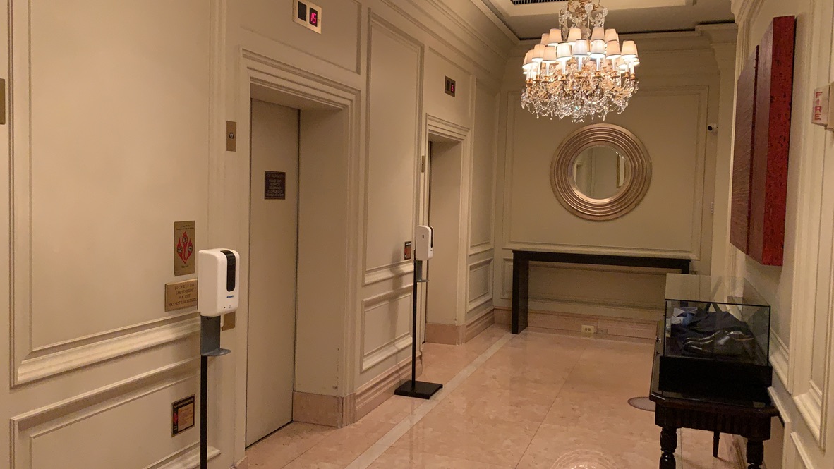 Hand Sanitizer station