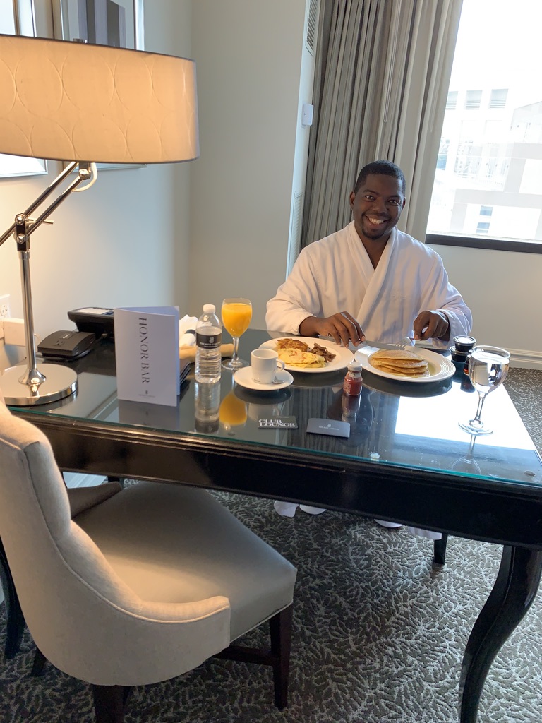 Breakfast at The Ritz Carlton Pentagon City