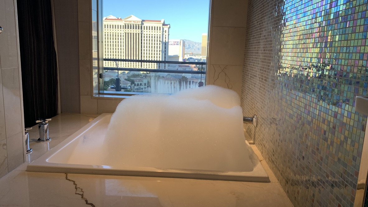 Bathtub with a view