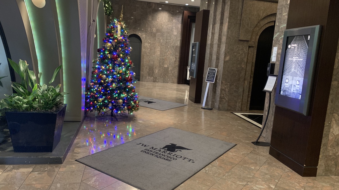 JW Marriott San Francisco Union Square Lower Lobby 2