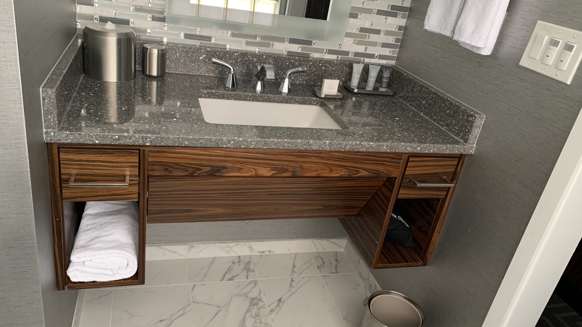 Bathroom at The JW Marriott San Francisco Union Square