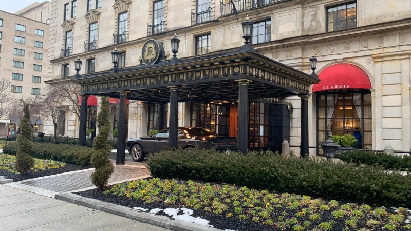 Exterior of The St. Regis Washington DC