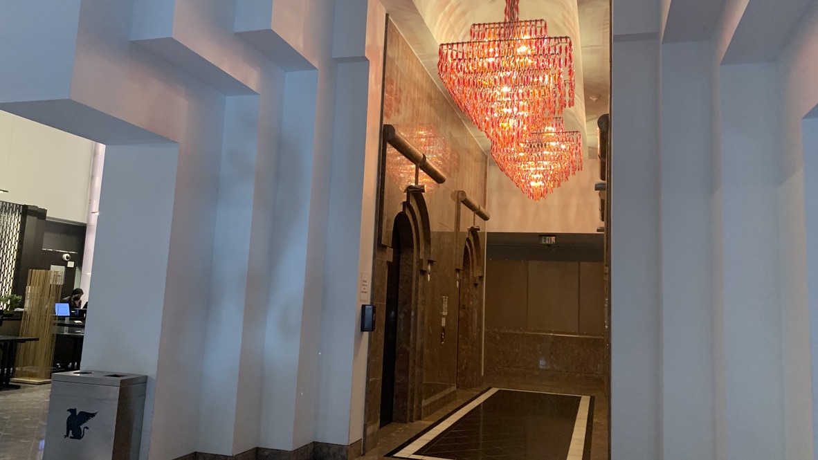 Elevator Car at The JW Marriott San Francisco Union Square