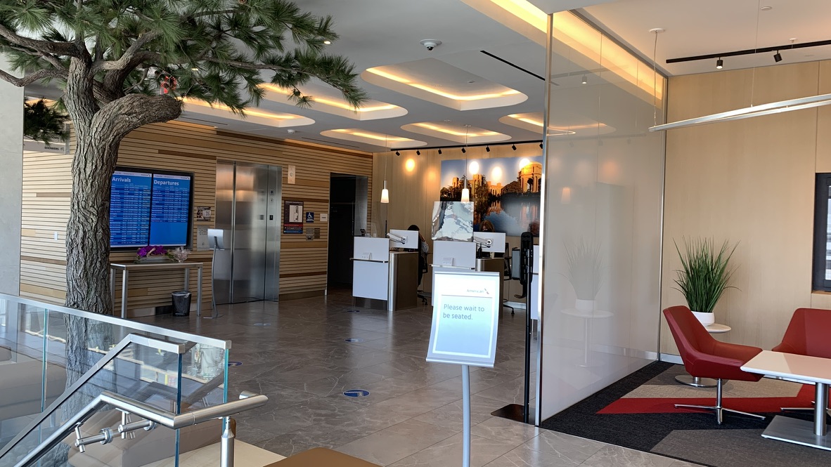 The Admirals Club San Francisco (SFO) Airport