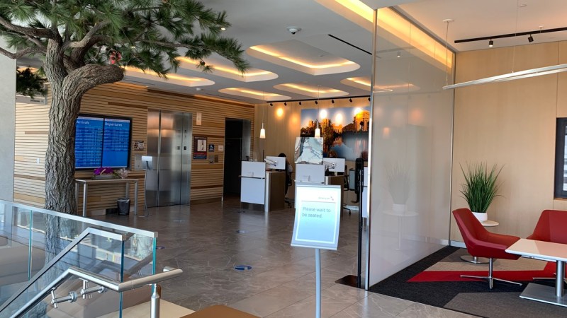 The Admirals Club San Francisco (SFO) Airport