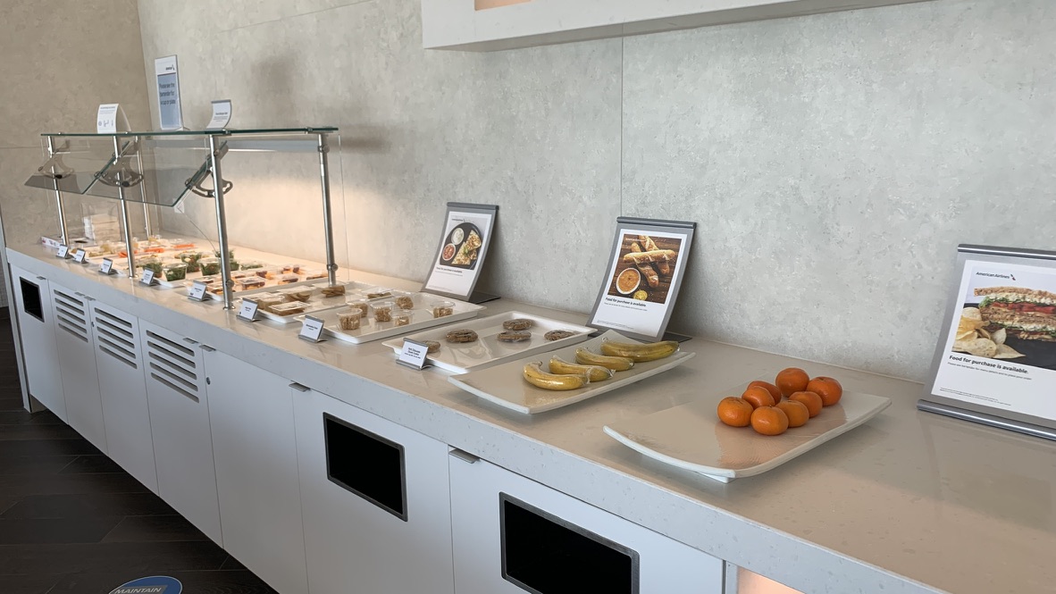 Dining area 3 at Admirals Club SFO