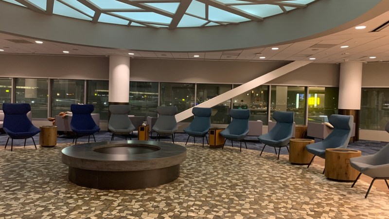 Alaska Lounge SFO seating area 1
