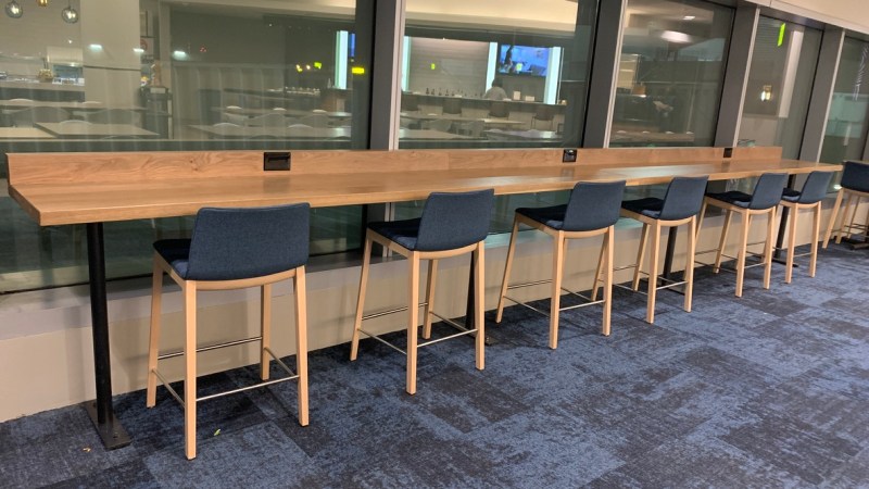 Alaska Lounge SFO seating area 3