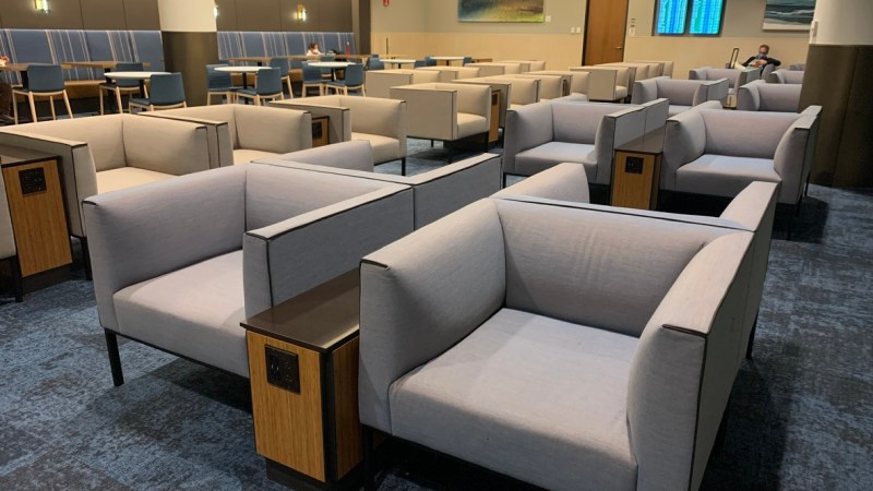 Alaska Lounge SFO seating area 4