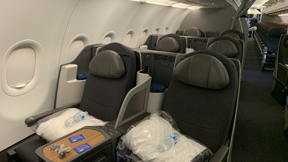 American Airlines Flagship Business A321T seat