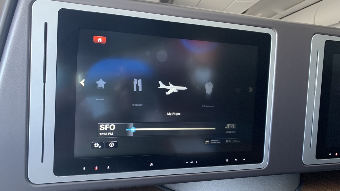 IFE on the Flagship Business A321T