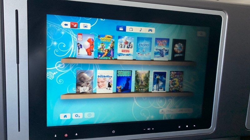 IFE 6 on the Flagship Business A321T