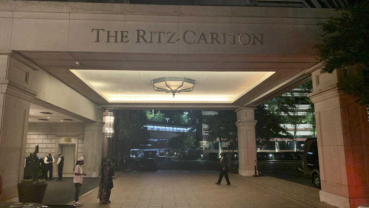Entrance at The Ritz Tysons