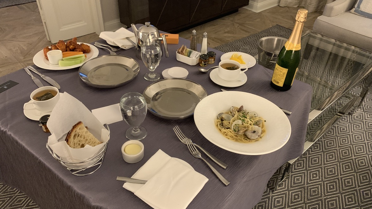 Dinner at the Ritz Carlton Tysons