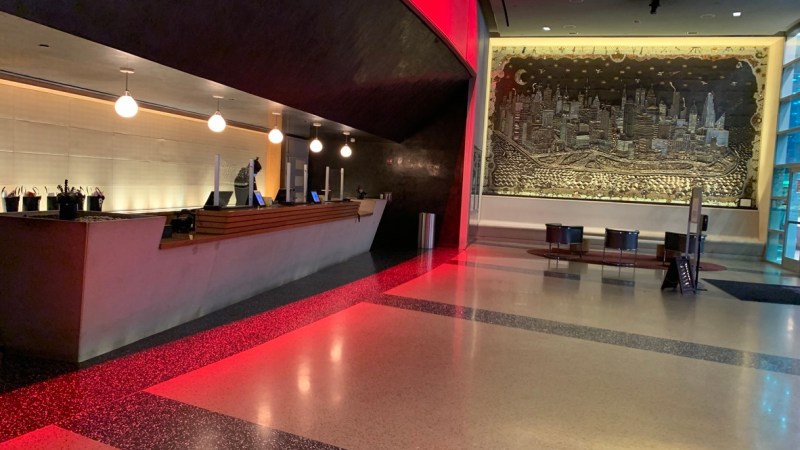 Lobby at the W Hoboken