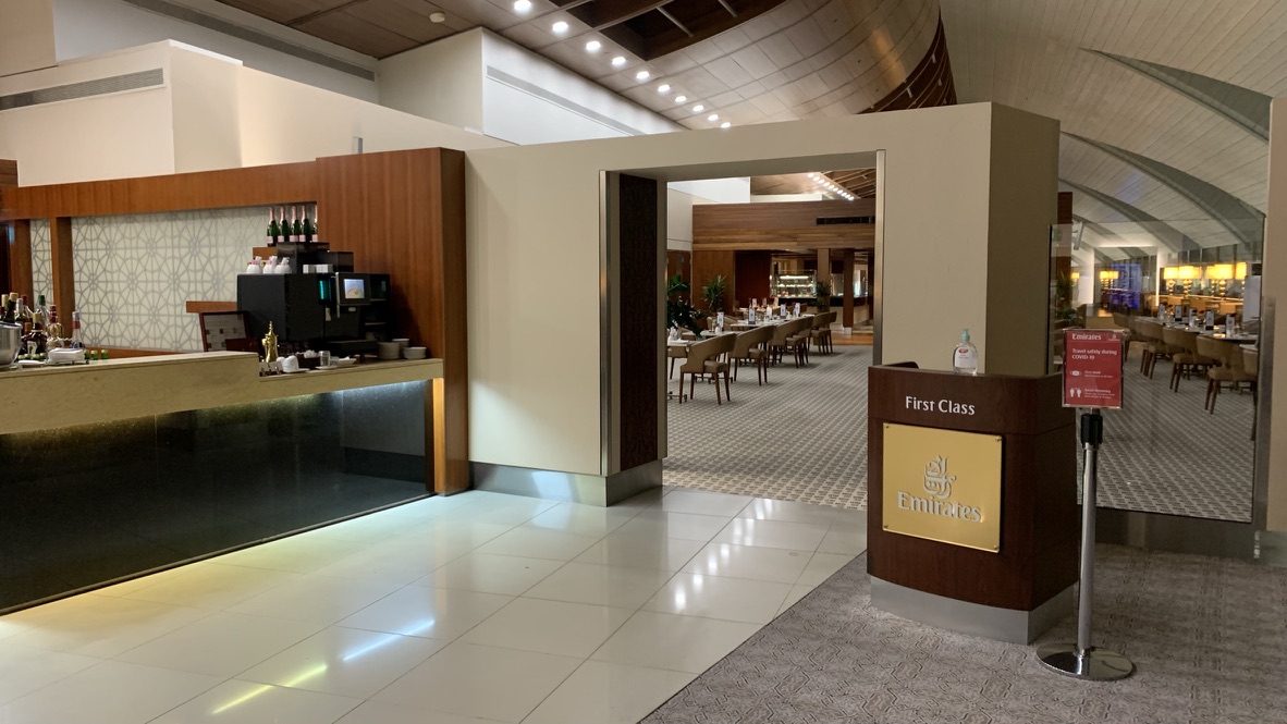 The Emirates First Class Lounge Dubai