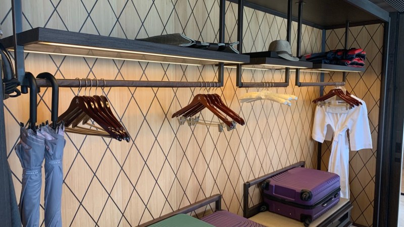 Dressing room
