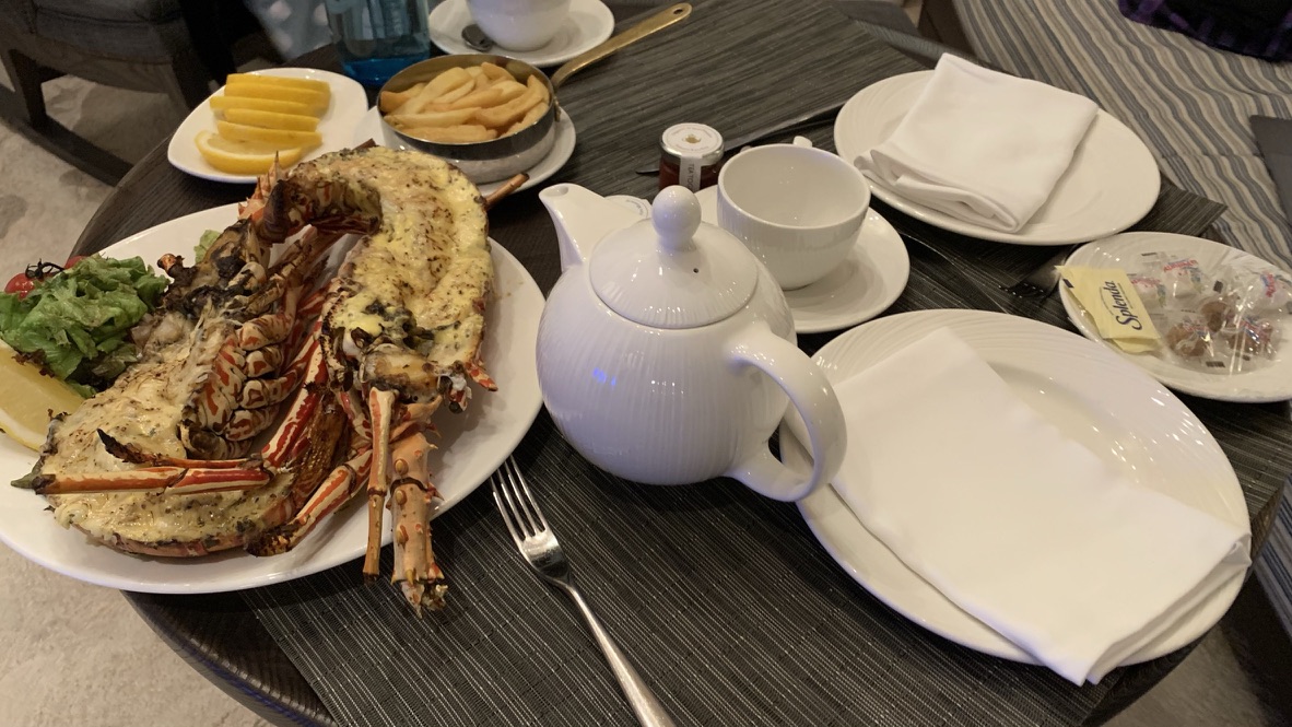 Lobster Thermidor from Whale Restaurant