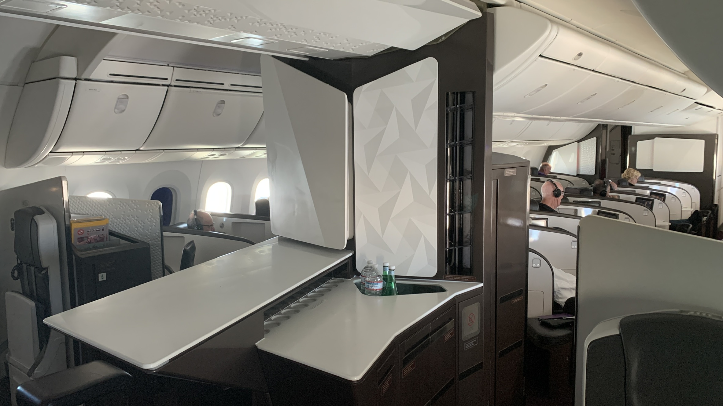 The loft onboard Virgin Atlantic aircraft