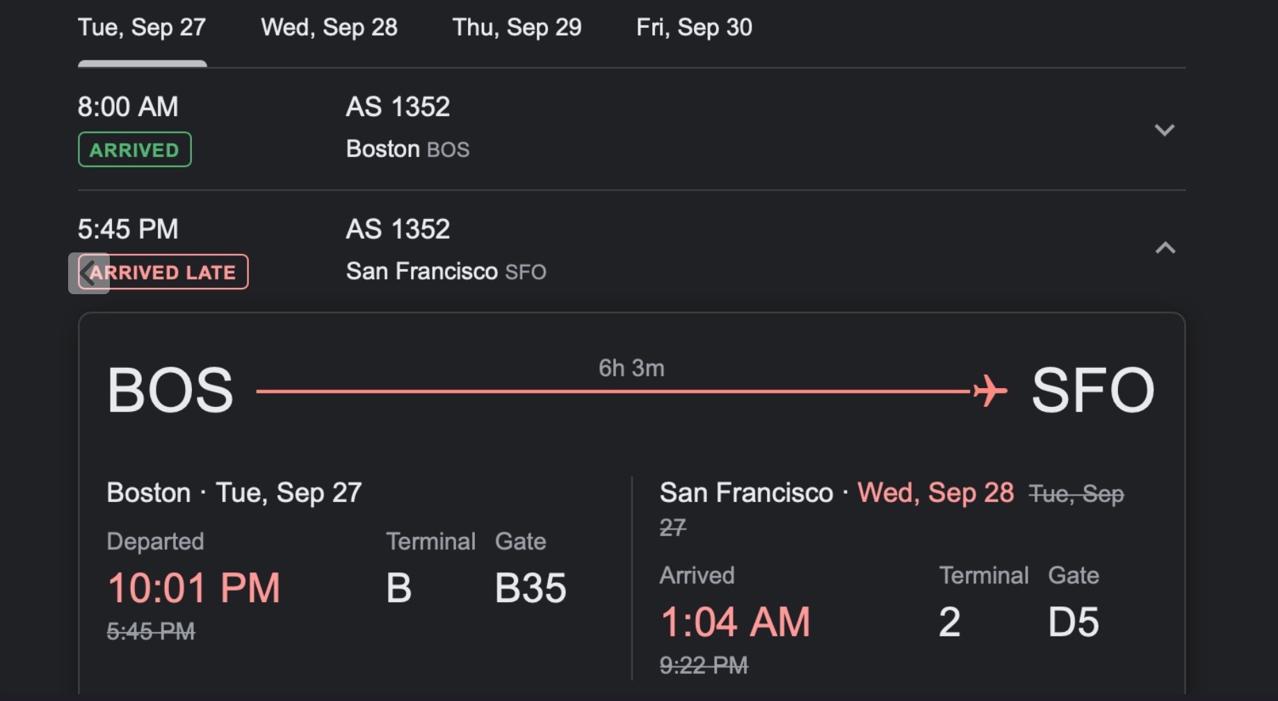 Extreme mileage run - flight delayed