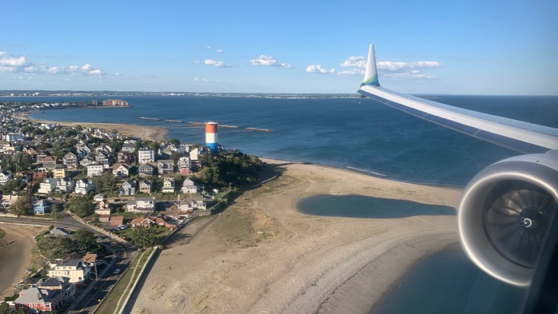 On approach Boston