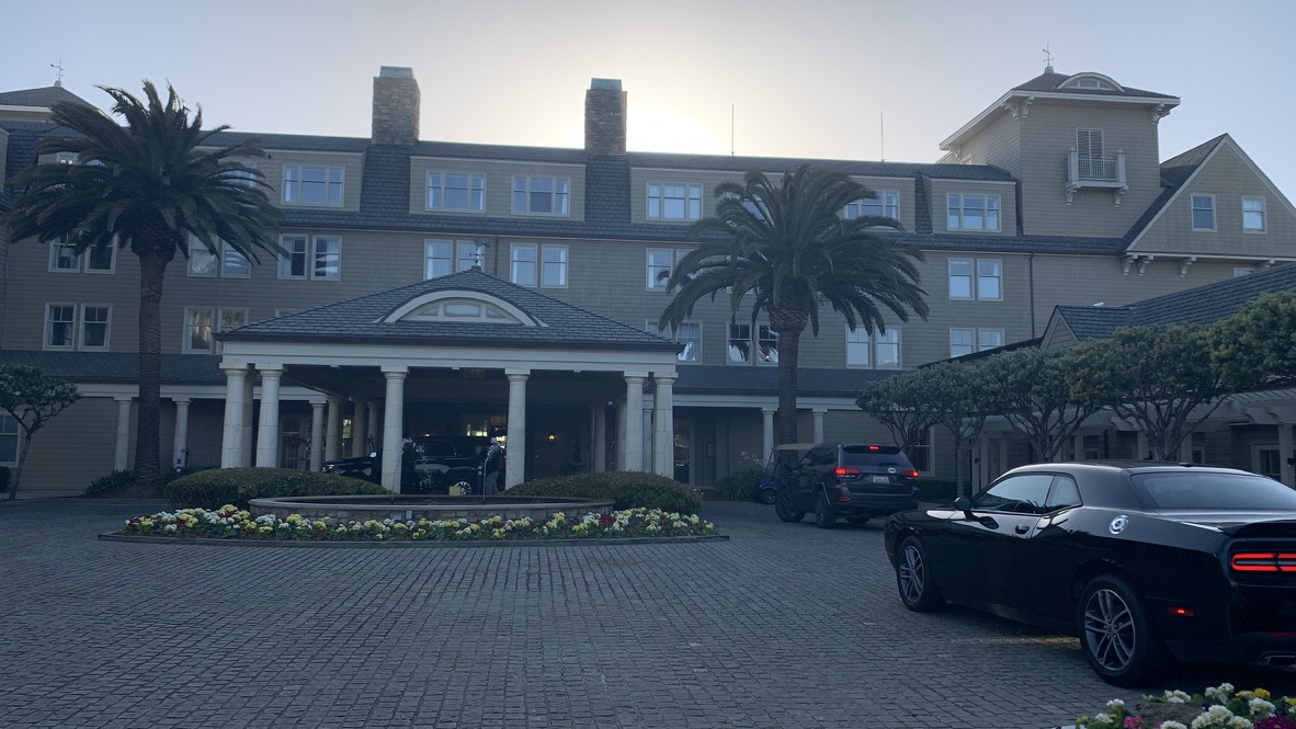 Entrance at The Ritz Carlton Half Moon Bay