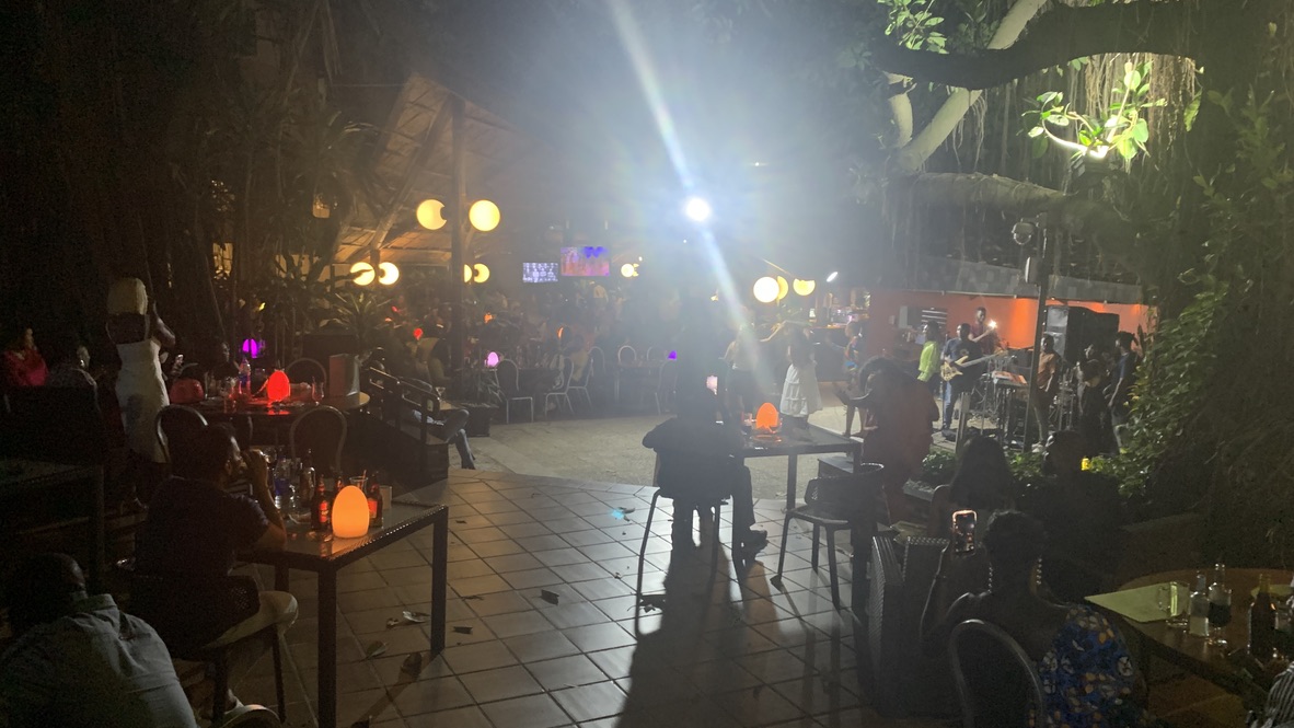 Live band performance at the Sheraton Lagos Hotel