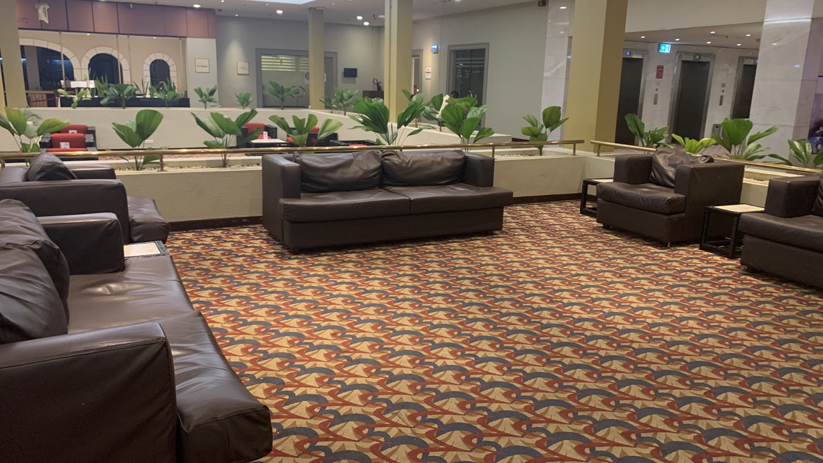 Lobby area at the Sheraton Lagos Hotel, Ikeja