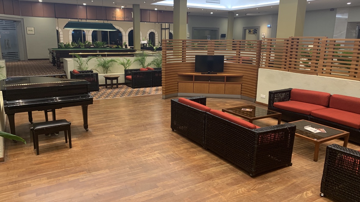 Lobby area at the Sheraton Lagos Hotel, Ikeja