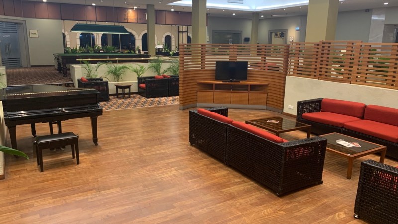 Lobby area at the Sheraton Lagos Hotel, Ikeja