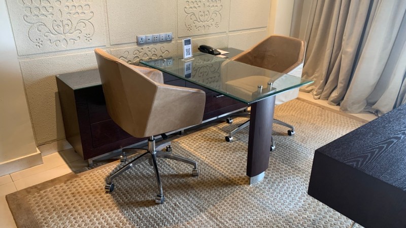 Glass table